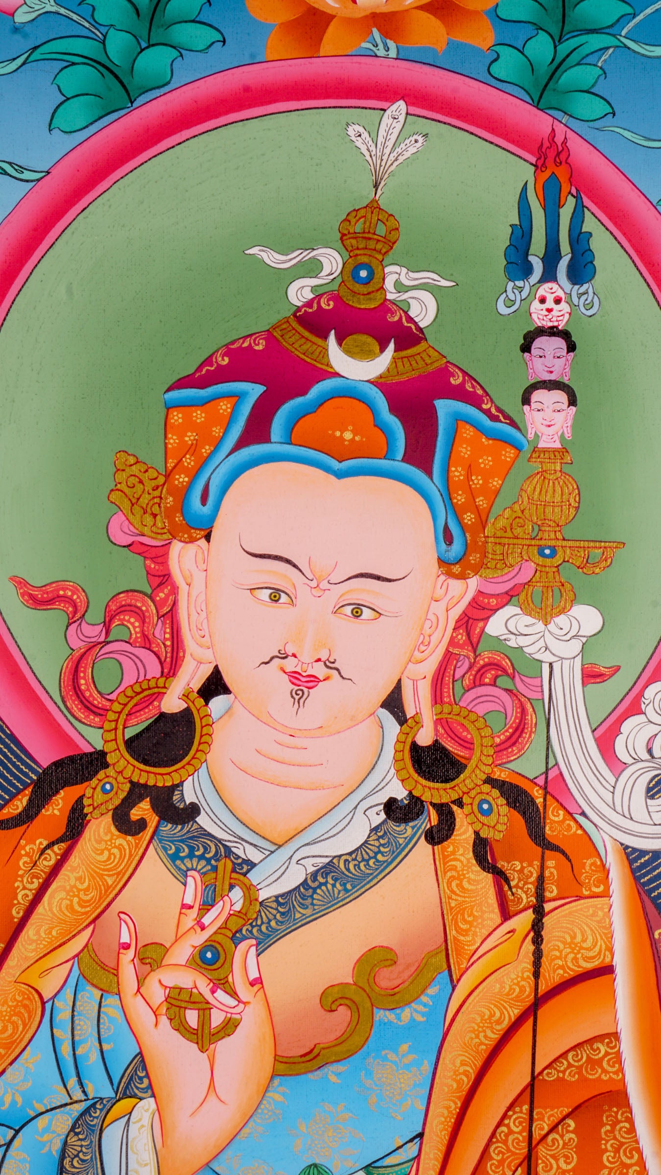Guru Padmasambhava - Lucky Thanka