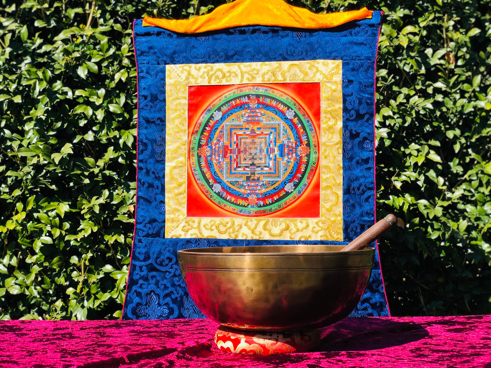 Full Moon Energy Singing Bowl - Double Hammered Bowl - Lucky Thanka