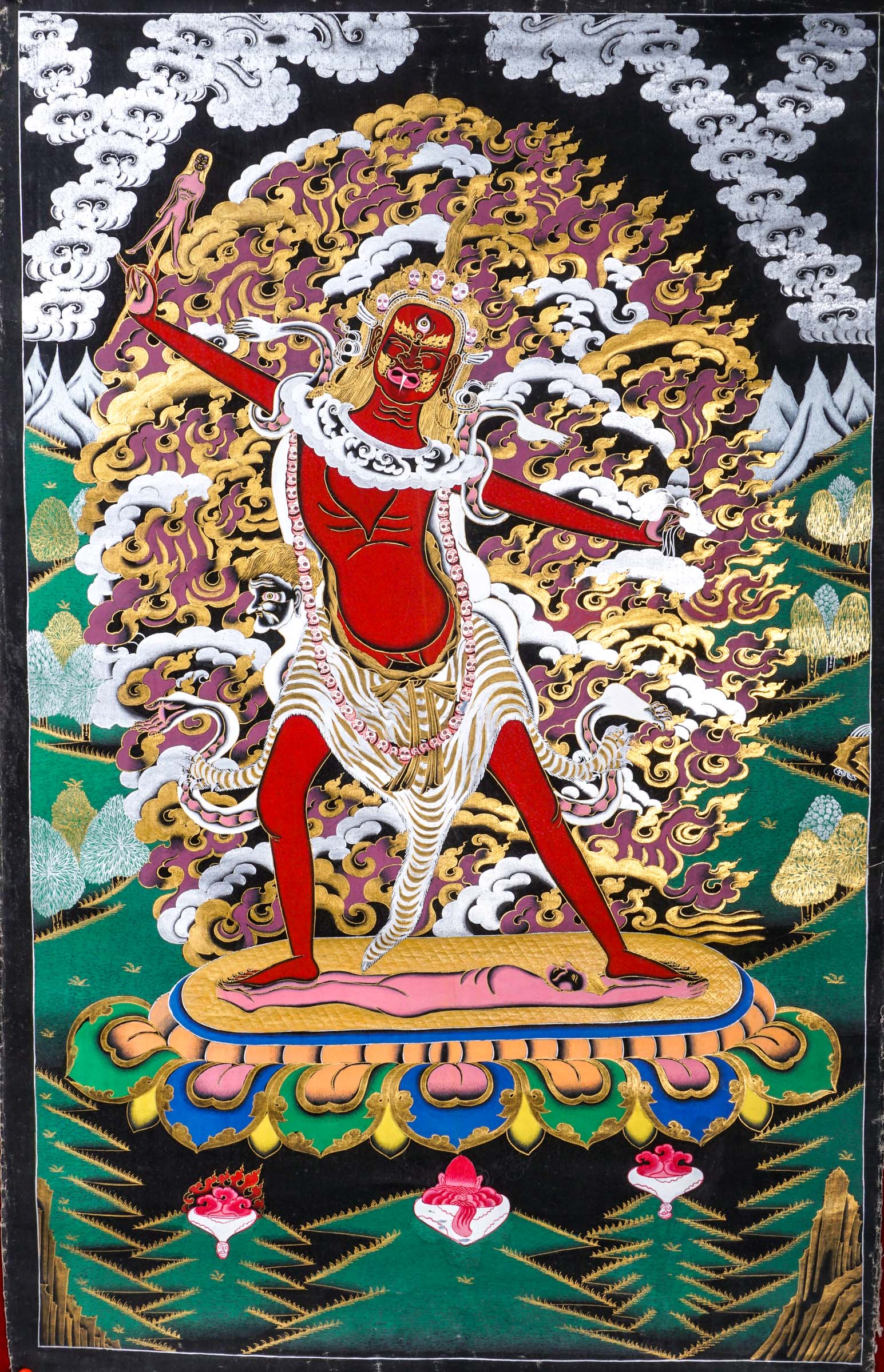 Blue Tara or Ugra Tara - Ekajati - Lucky Thanka