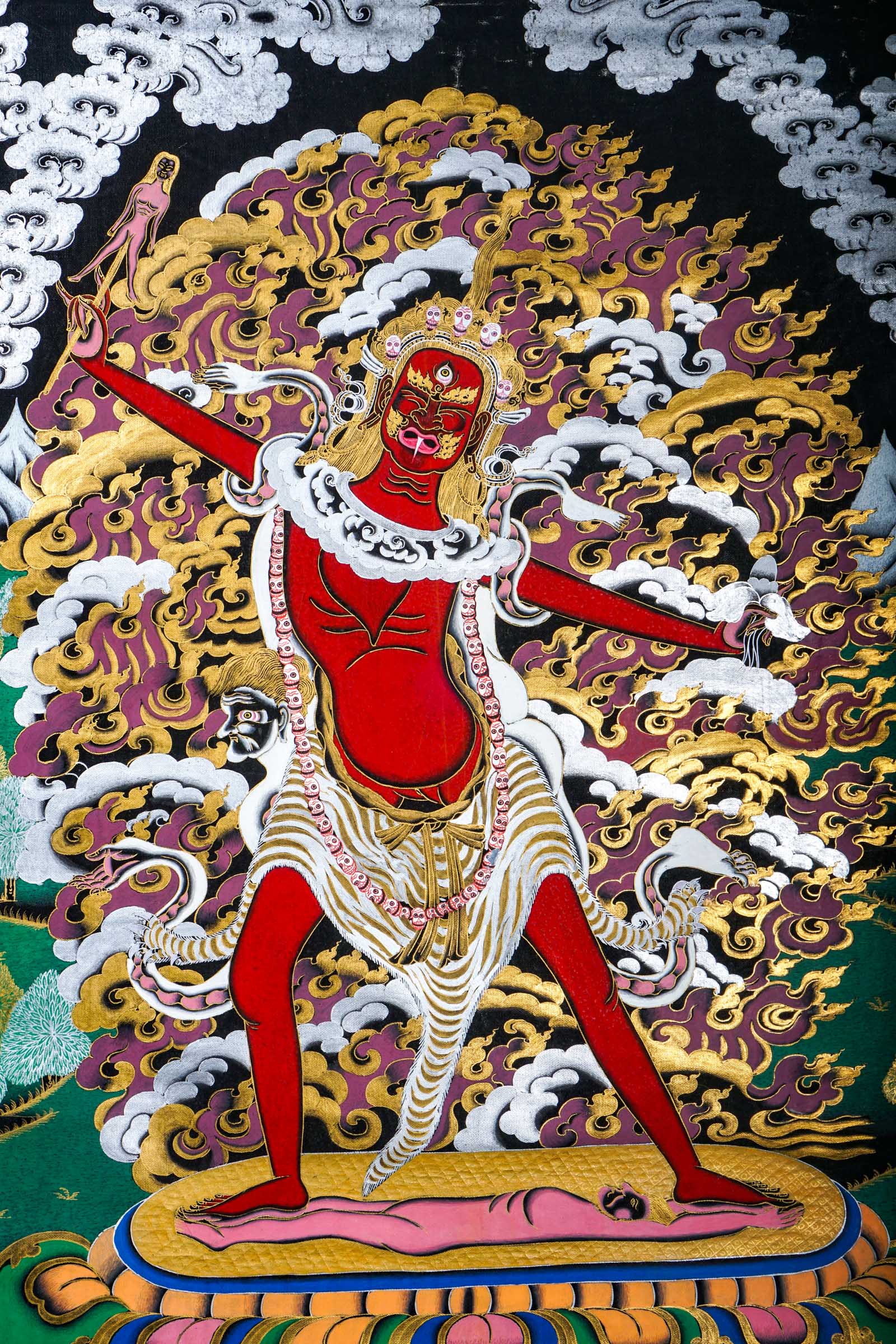 Blue Tara or Ugra Tara - Ekajati - Lucky Thanka