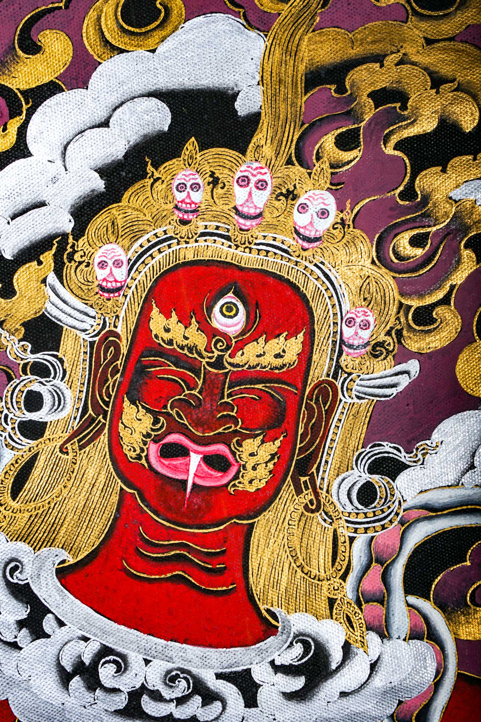 Blue Tara or Ugra Tara - Ekajati - Lucky Thanka