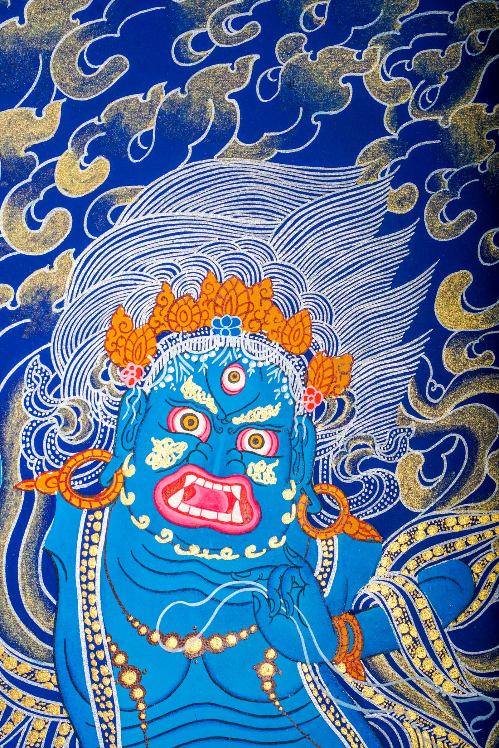 Vajrapani Thangka - Lucky Thanka