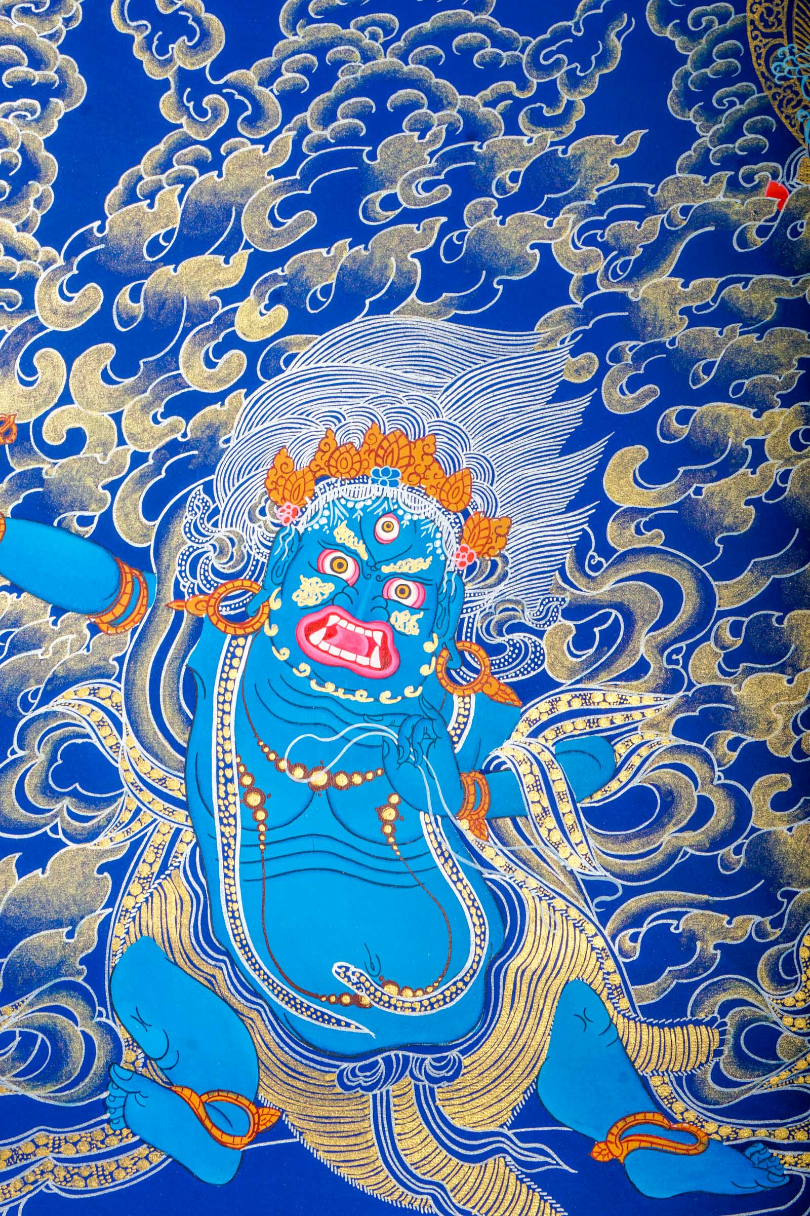 Vajrapani Thangka - Lucky Thanka