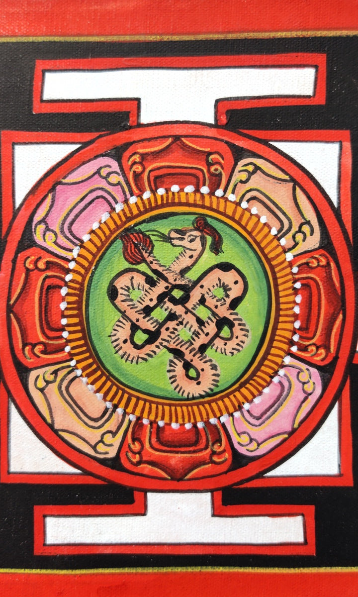 Shri Yantra Mandala - Lucky Thanka