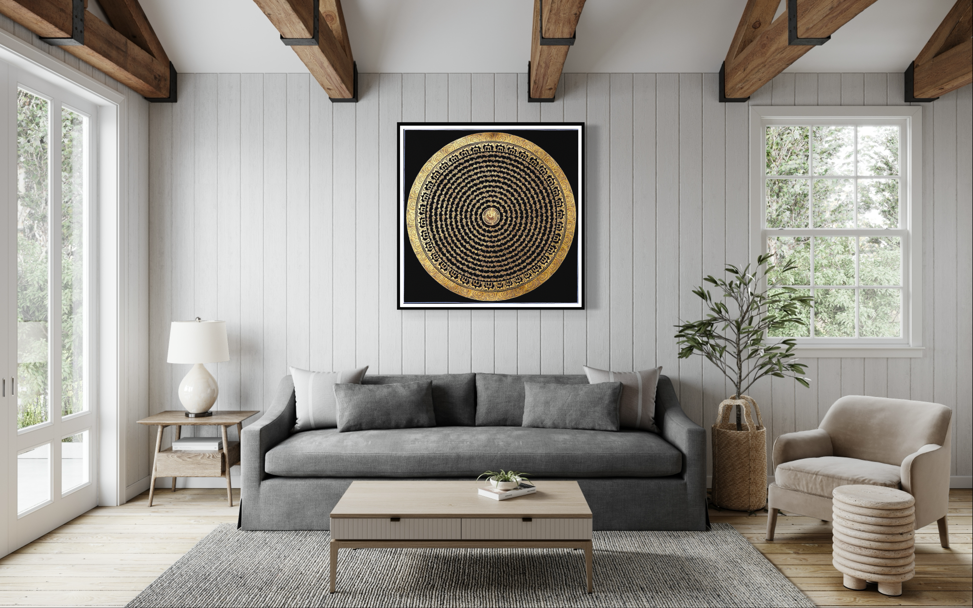 Om Mandala for Family & Home - Lucky Thanka