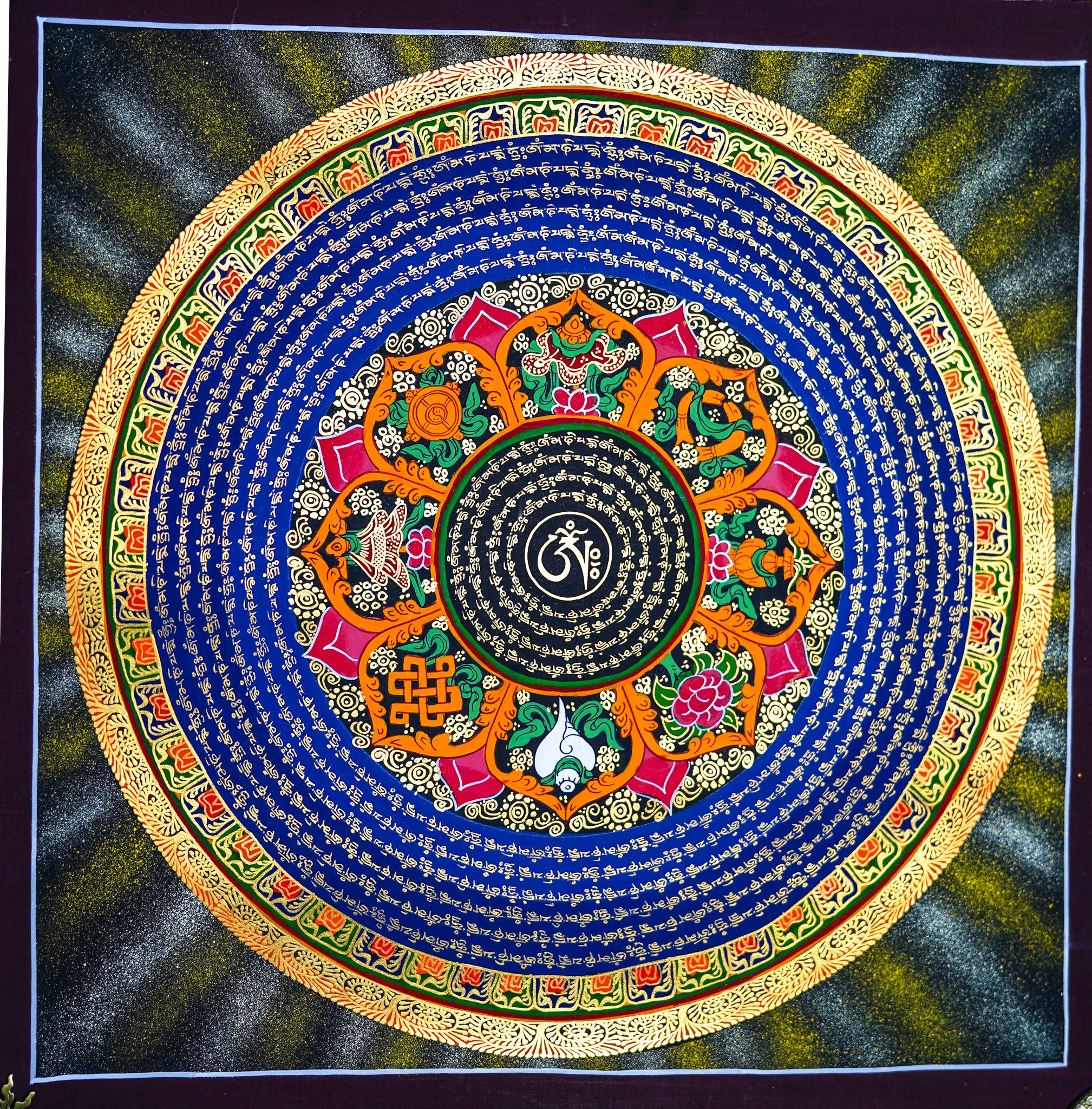 Auspicious Mandala for Family - Lucky Thanka