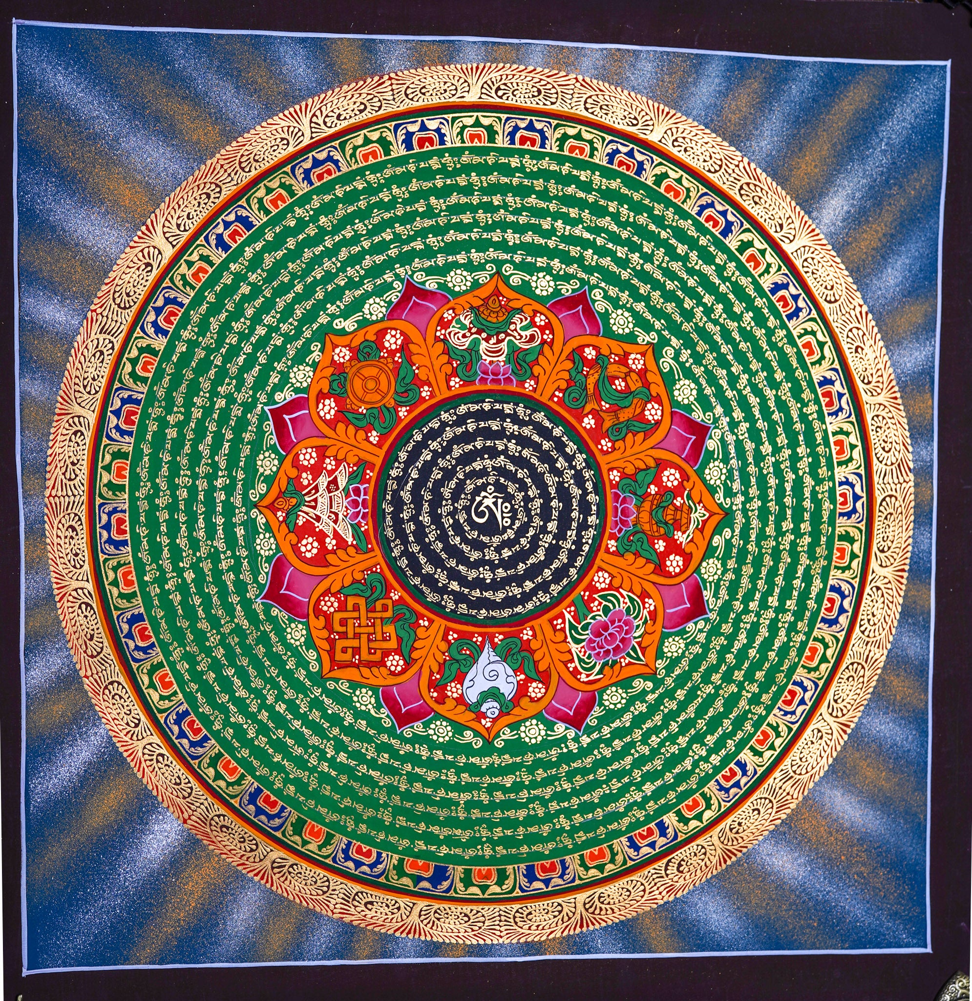 Auspicious Mandala for Family - Lucky Thanka