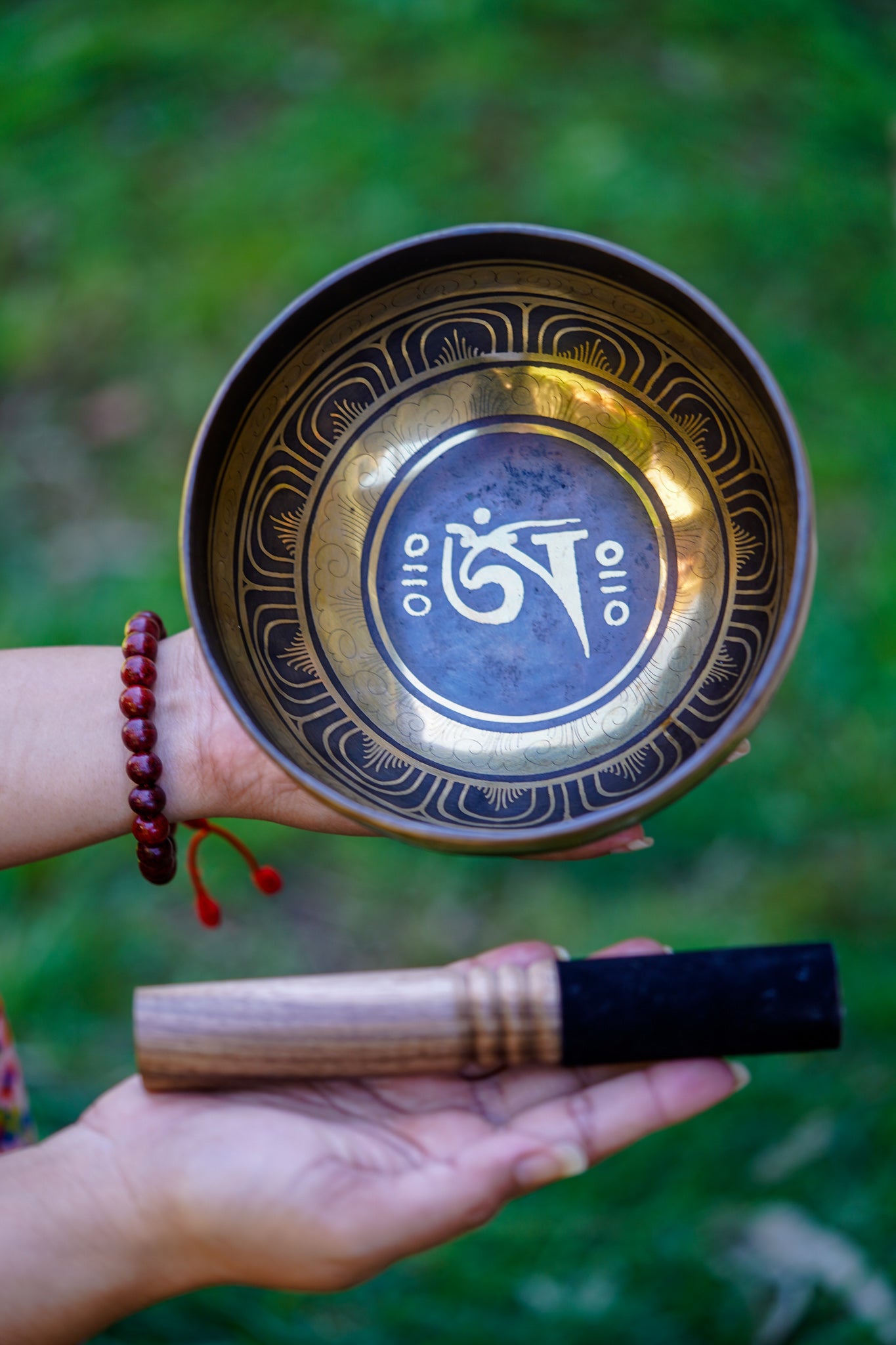 OM Singing Bowl - Lucky Thanka