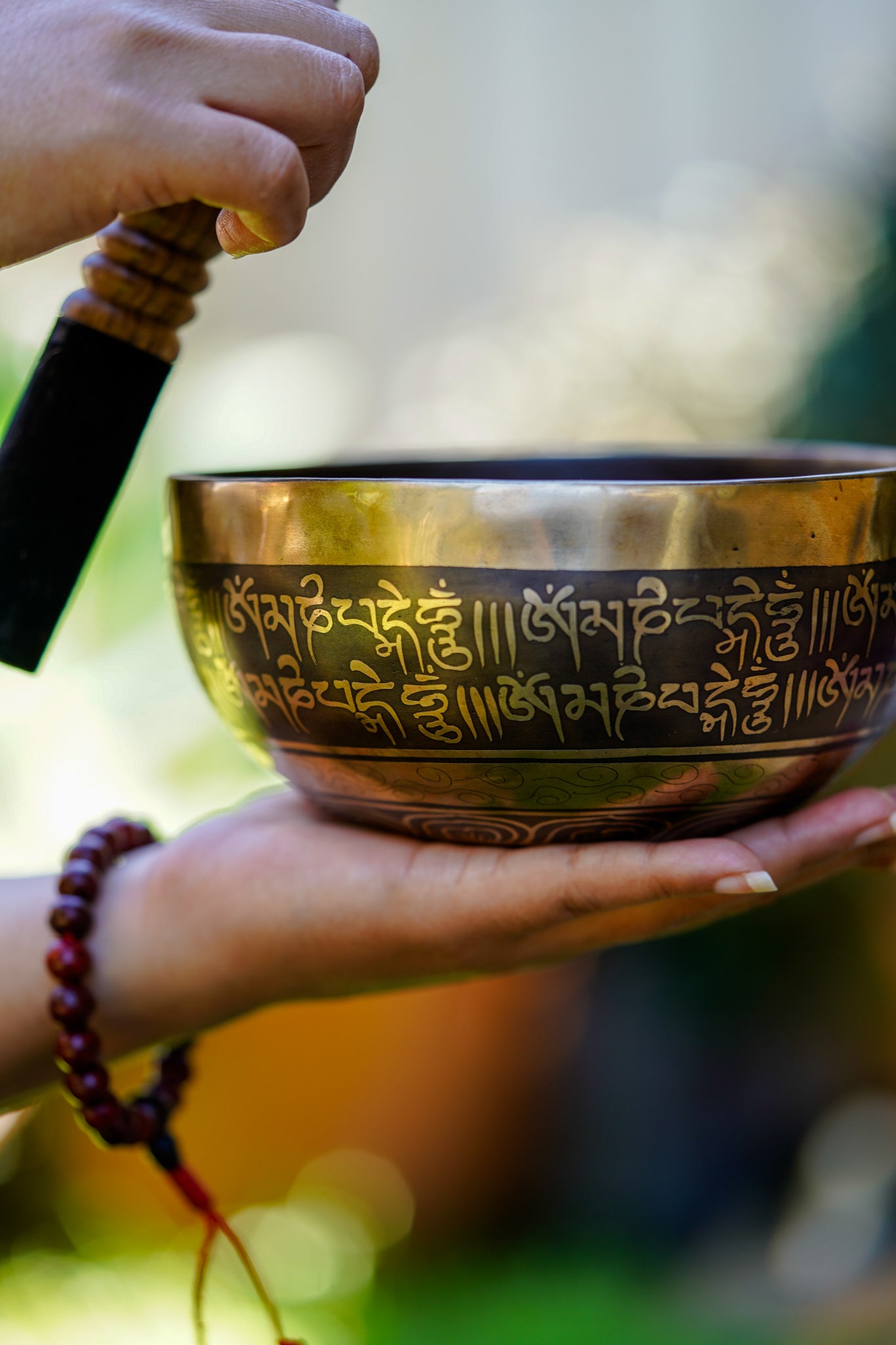 OM Singing Bowl - Lucky Thanka