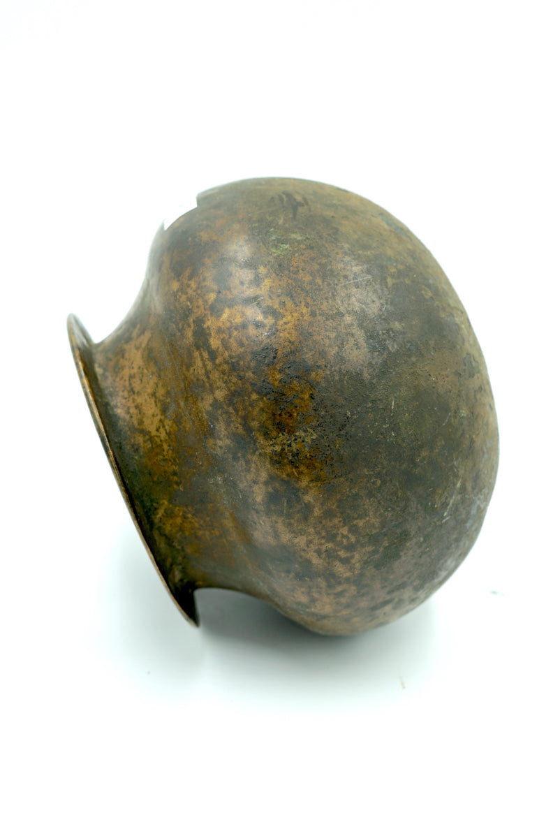 Vintage Bronze cast Antique Water Pot - Lucky Thanka