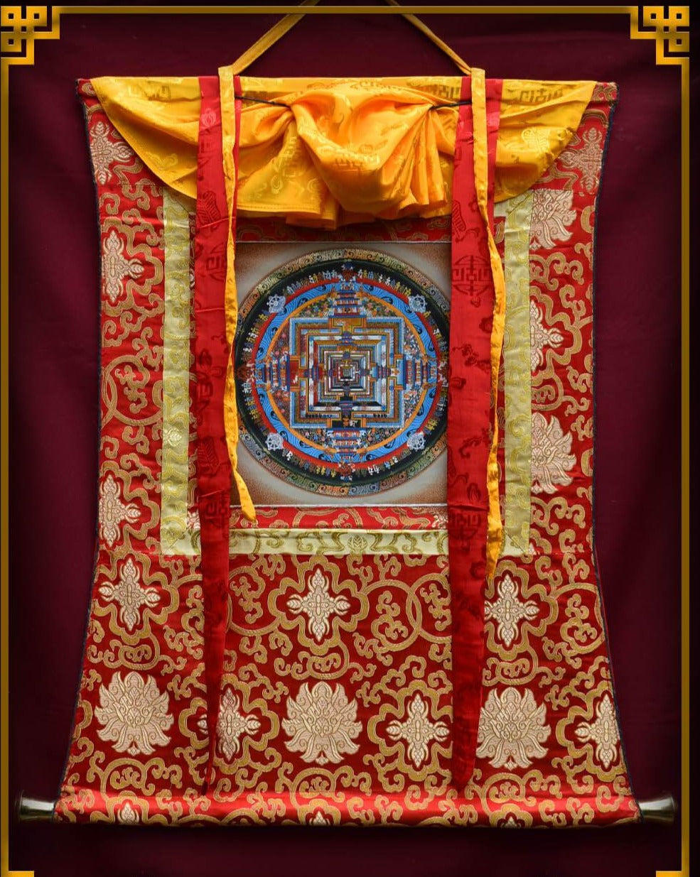 Thangka Brocade Framing - Lucky Thanka