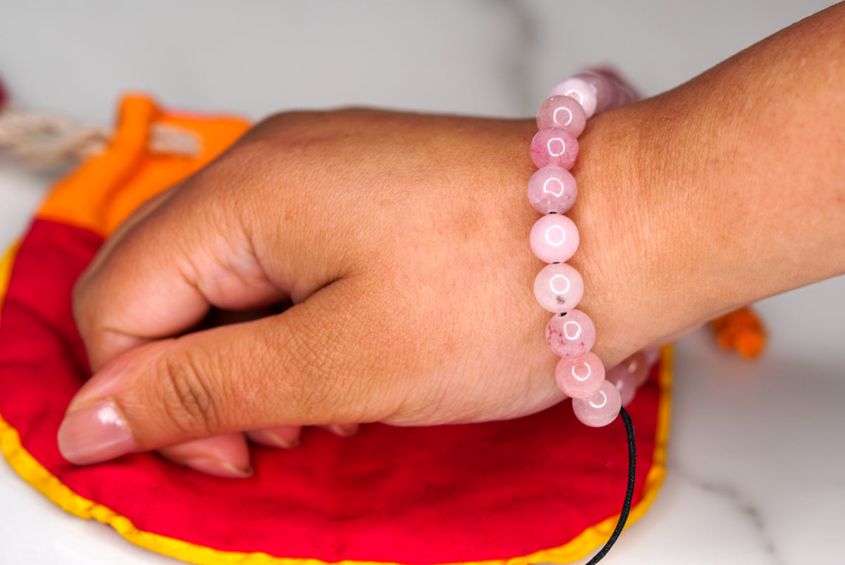 Rose Quartz Bracelet - Lucky Thanka