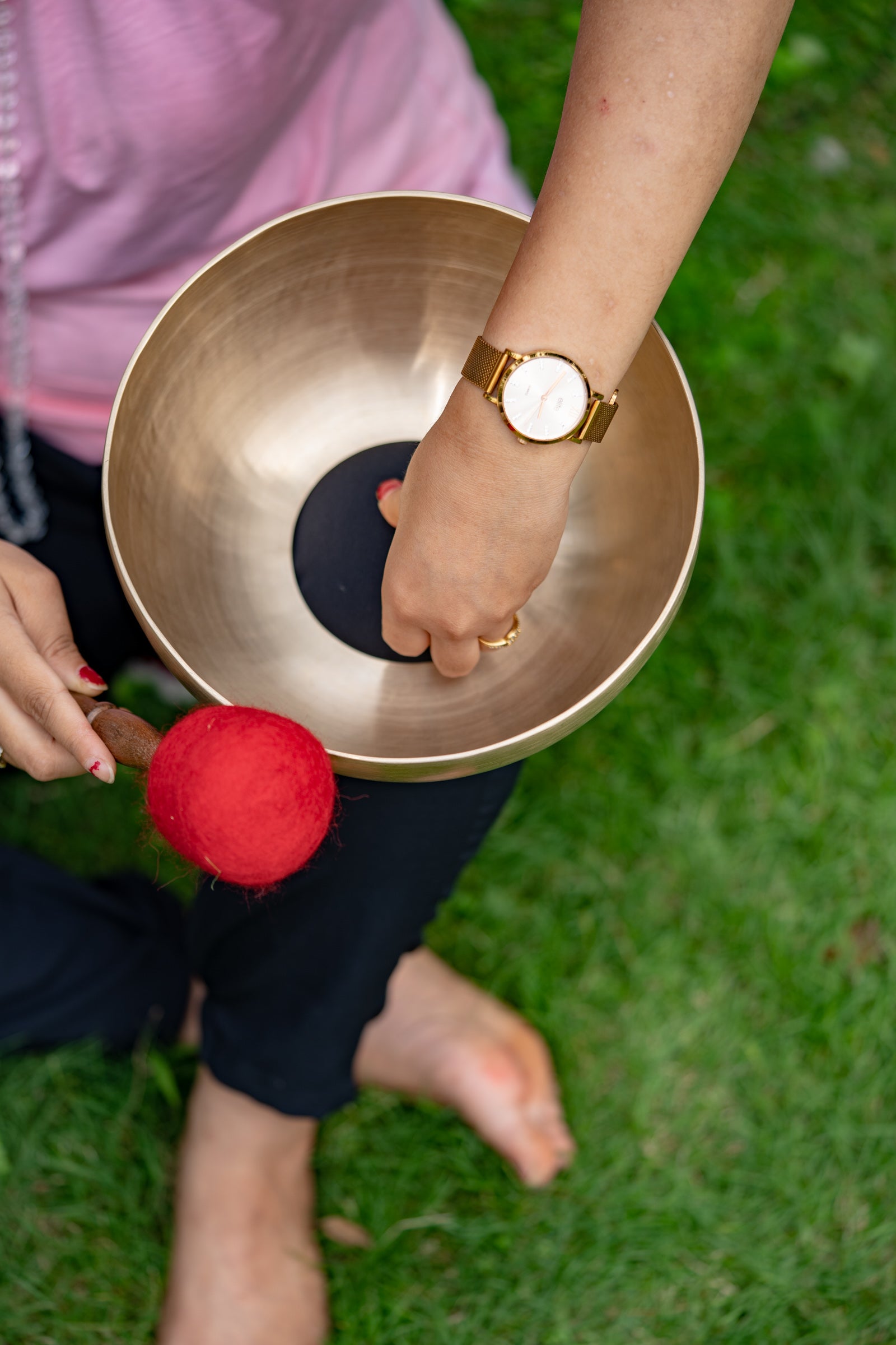 Singing Bowl for Head & Knee - Lucky Thanka