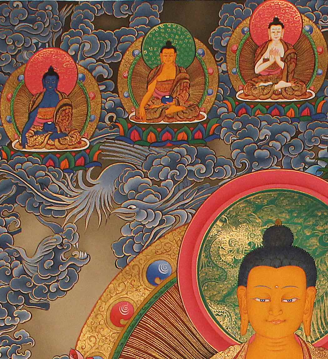 Shakyamuni Buddha - Lucky Thanka
