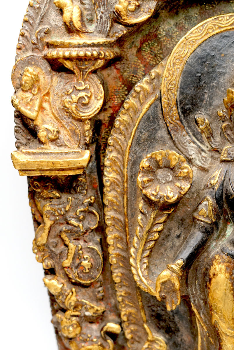 Standing Avalokiteshvara Sculpture - Lucky Thanka