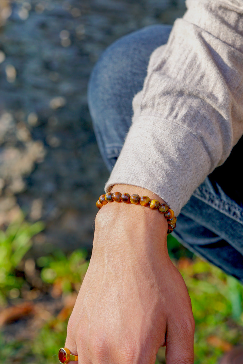 Tiger Eye Bracelet - Protection - Lucky Thanka