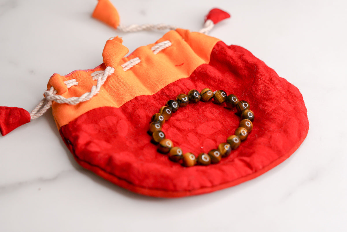 Tiger Eye Bracelet - Protection - Lucky Thanka