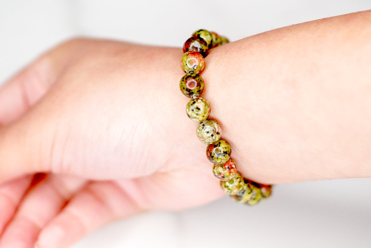 Unakite Bracelet - Lucky Thanka