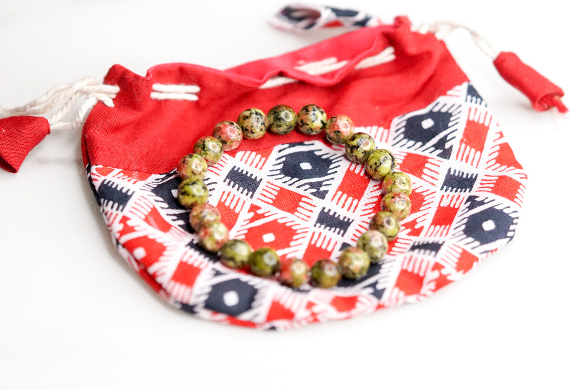 Unakite Bracelet - Lucky Thanka