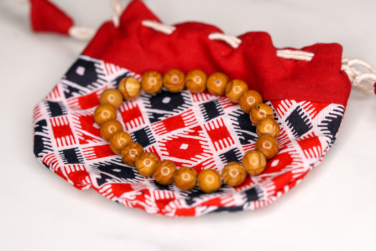 Tiger Skin Jasper Bracelet - Lucky Thanka