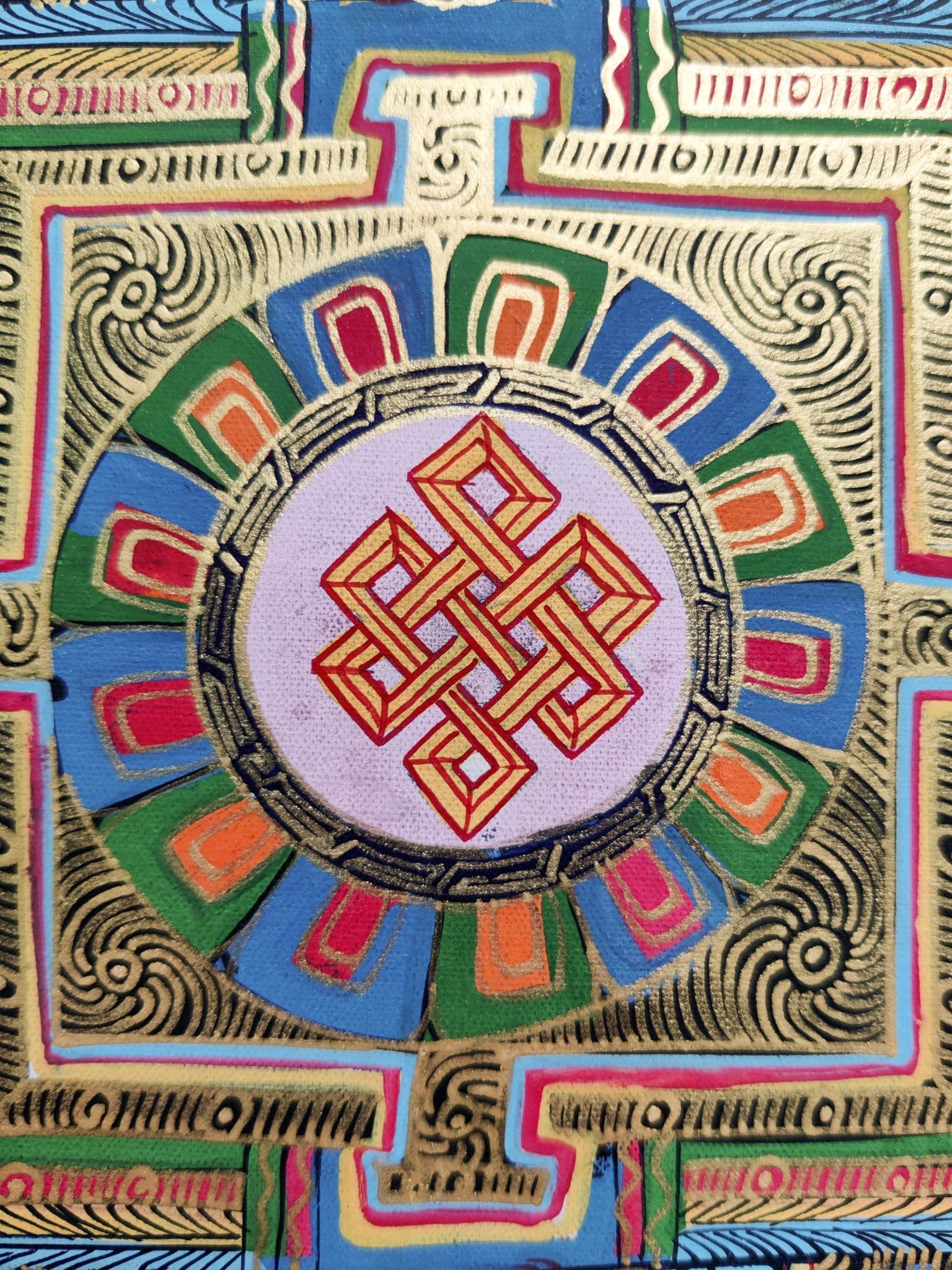 Endless Knot Thangka - Lucky Thanka