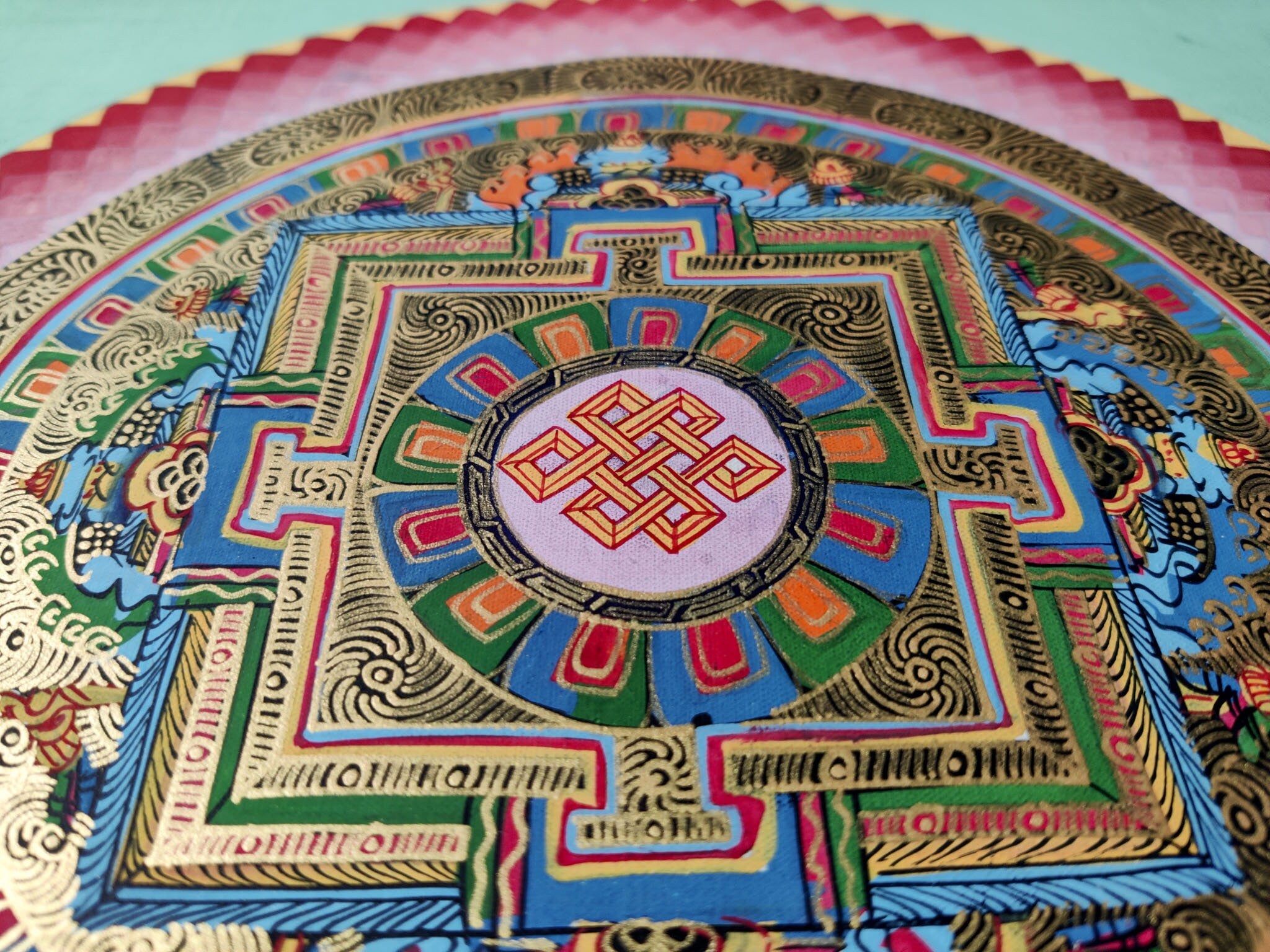 Endless Knot Thangka - Lucky Thanka