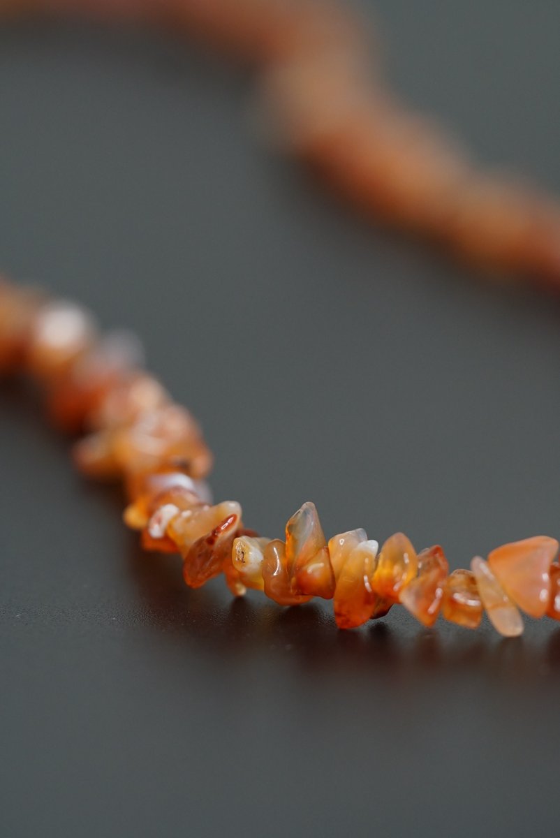 Carnelian crystal Necklace - Lucky Thanka