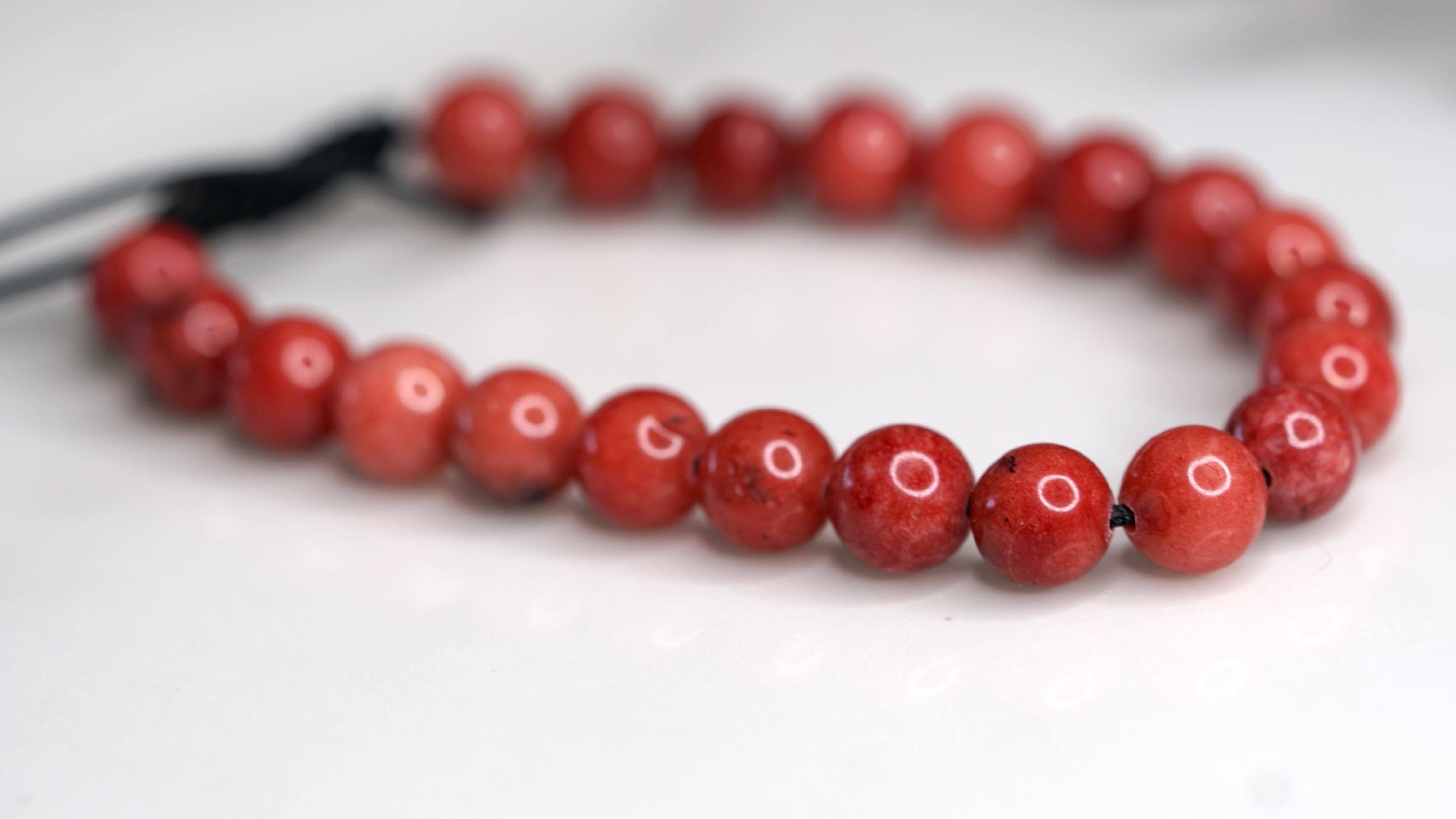 Red Jasper Handmade Bracelet - Lucky Thanka