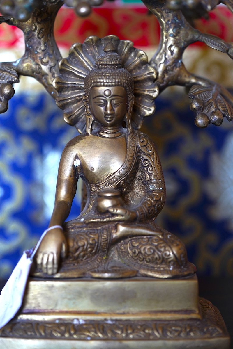 Buddha Statue of Enlightenment - Lucky Thanka