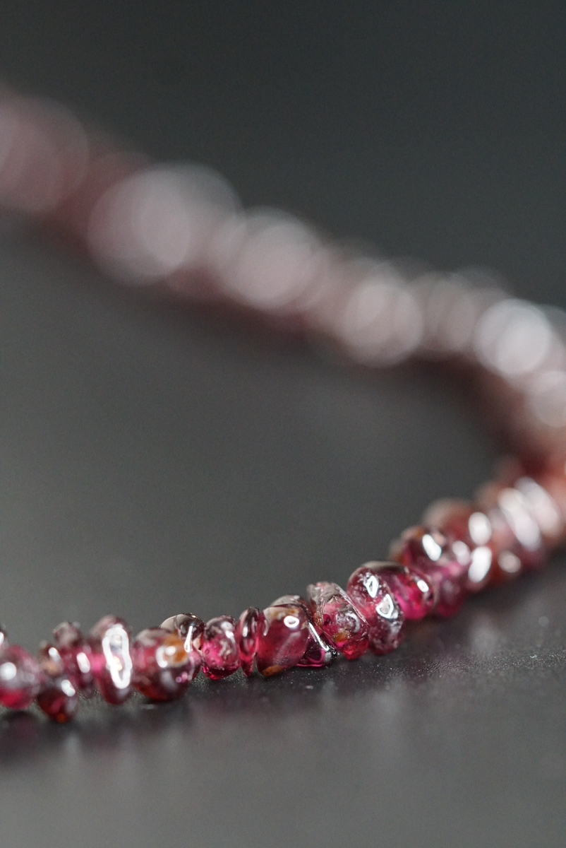 Red Garnet Chips necklace - Lucky Thanka