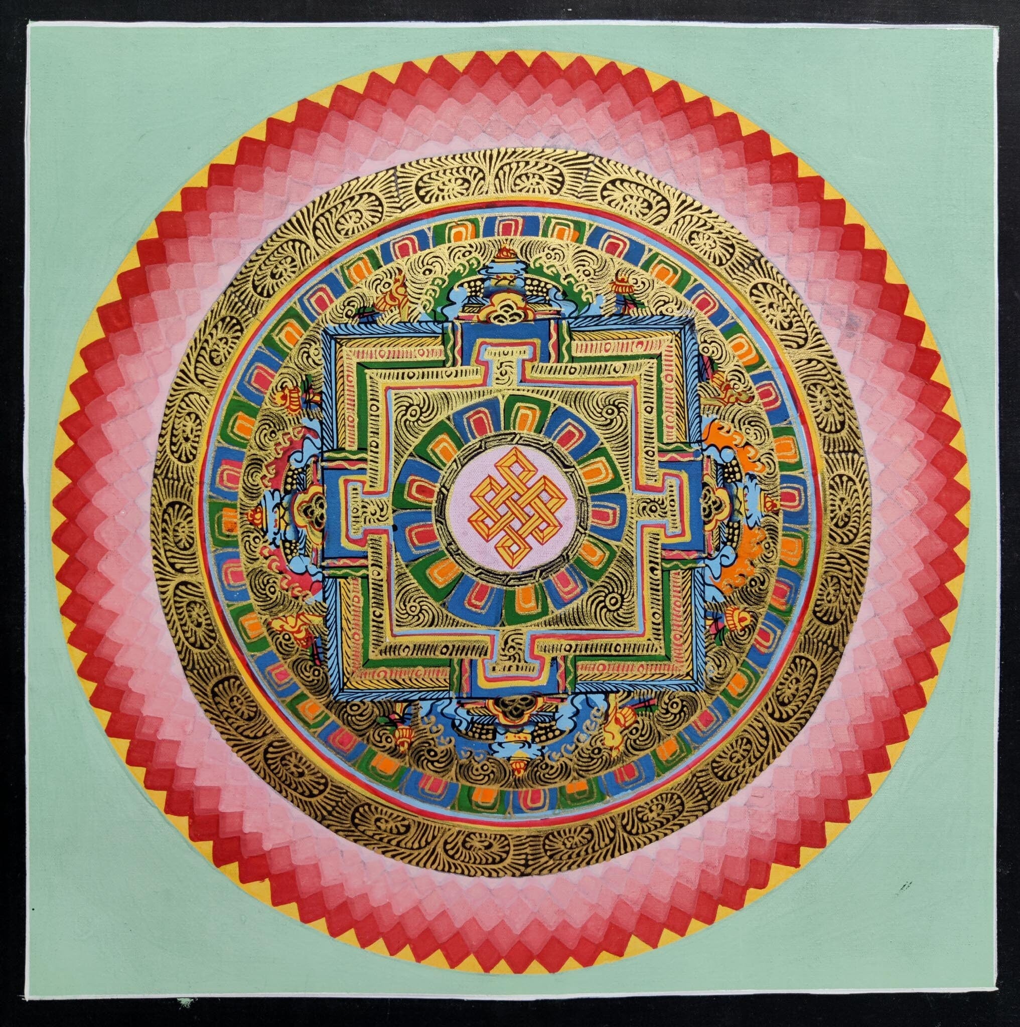 Endless Knot Thangka - Lucky Thanka