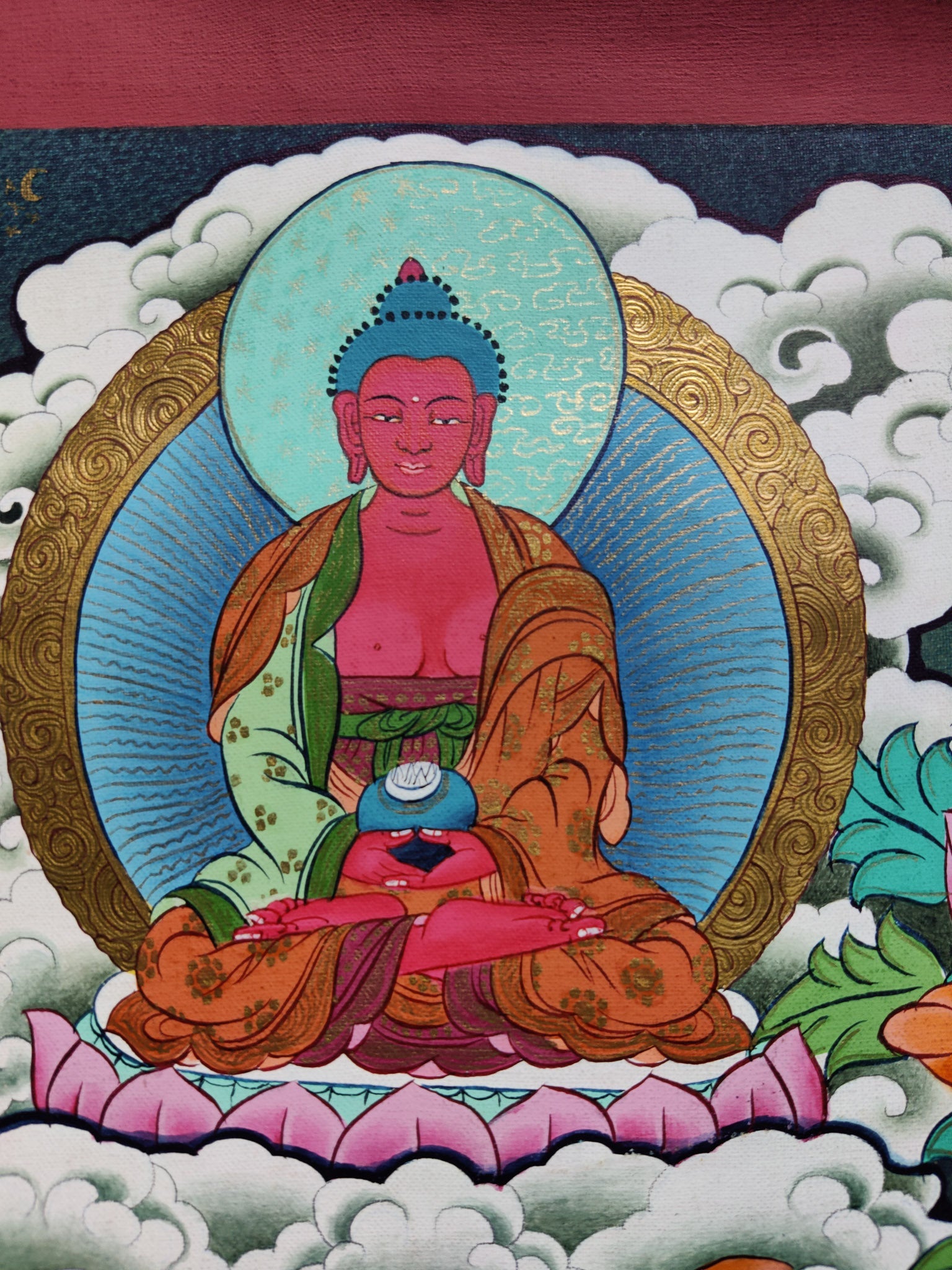 High Quality Shakyamuni Buddha Thangka - Lucky Thanka