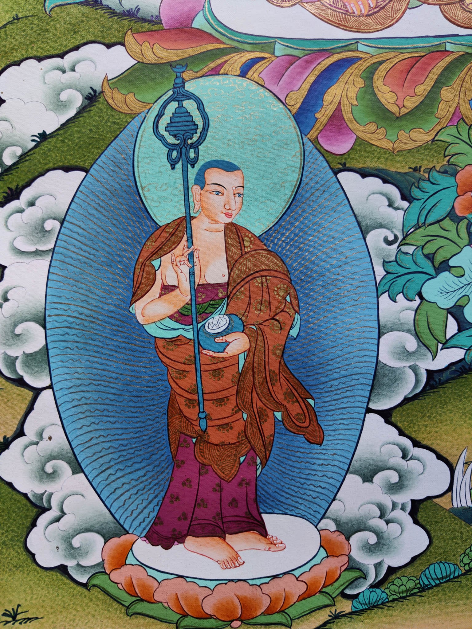 High Quality Shakyamuni Buddha Thangka - Lucky Thanka