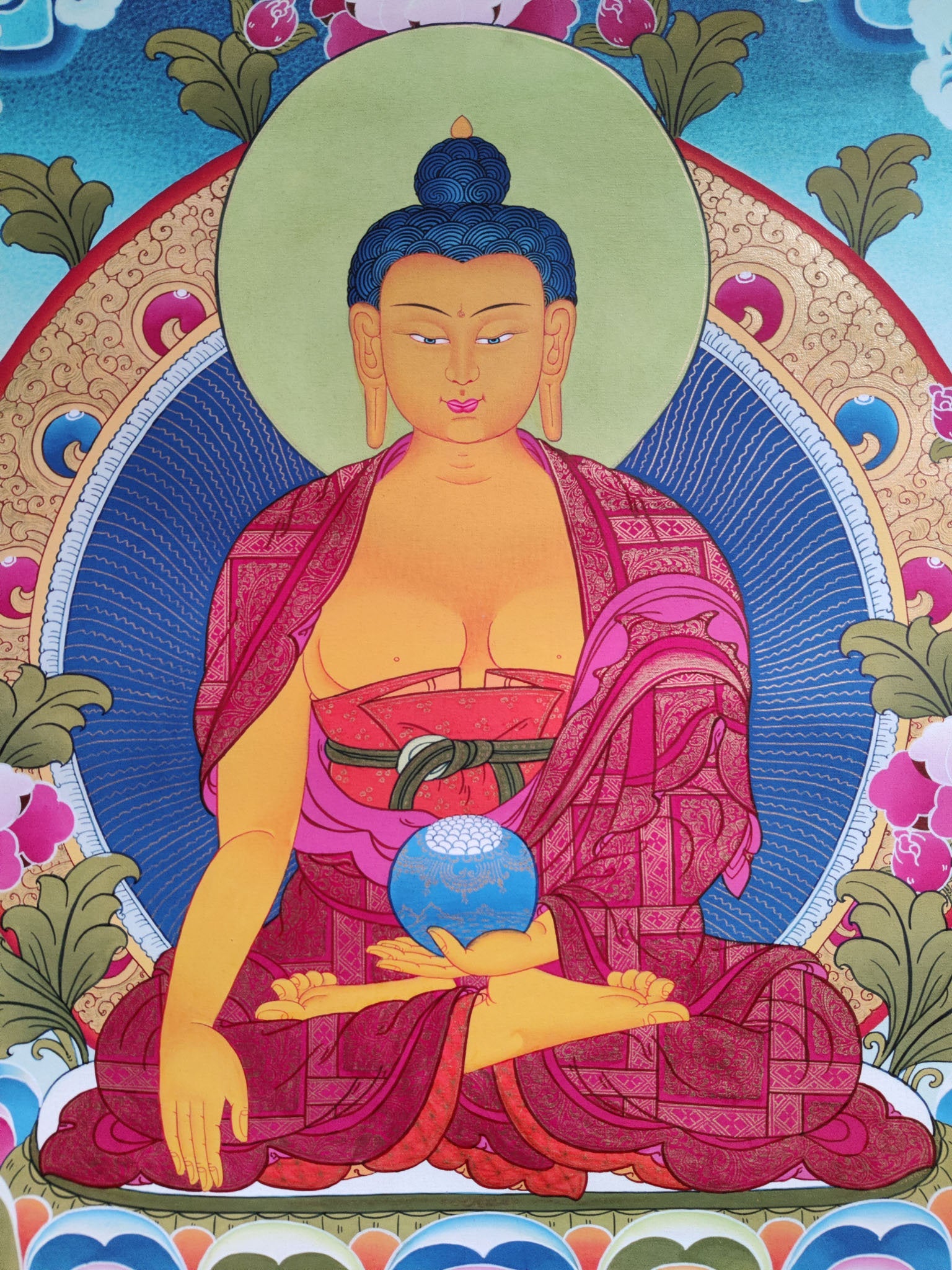 High Quality Shakyamuni Buddha - Lucky Thanka