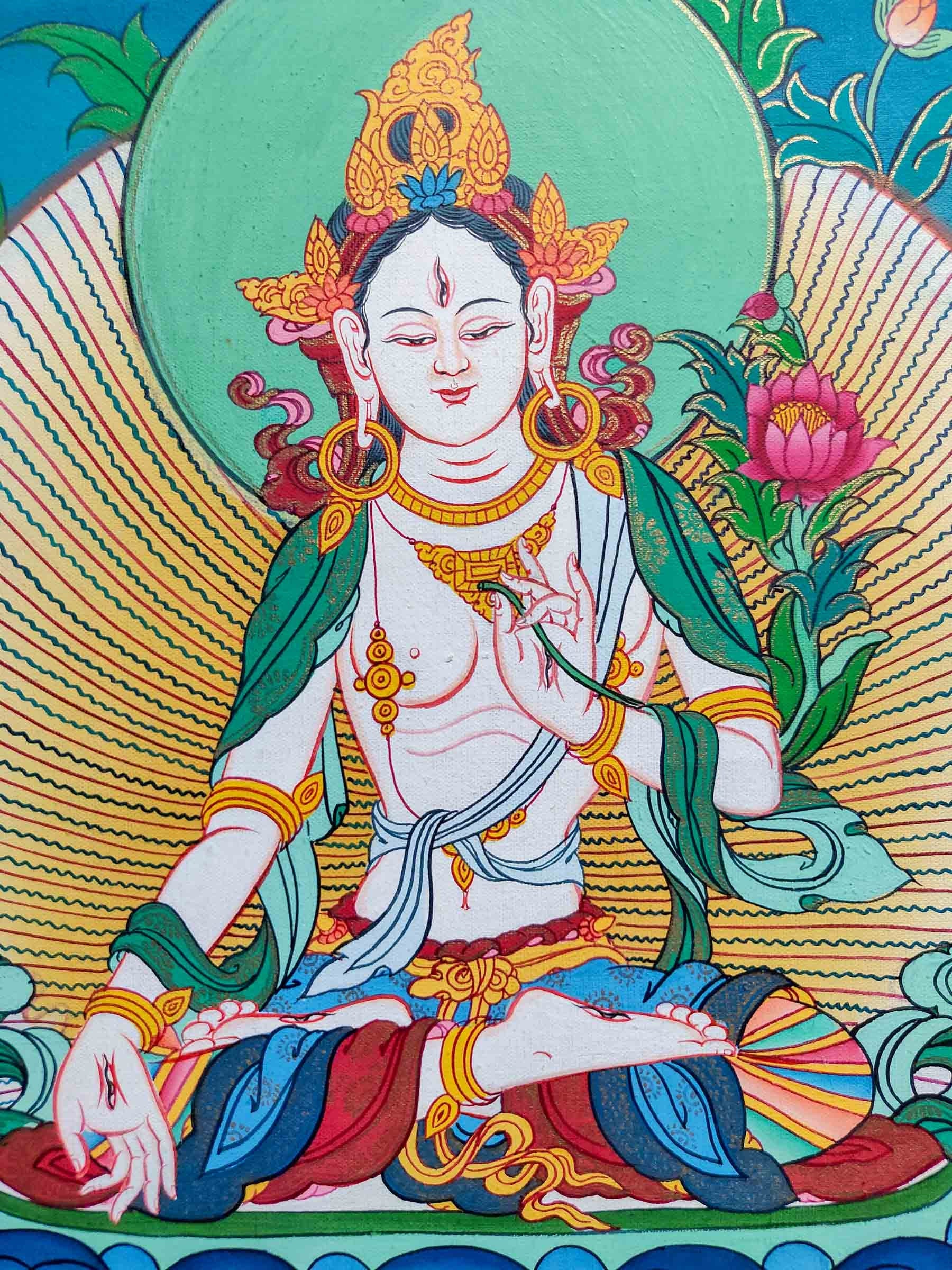 White Tara - OM TARE tu tare ture Soha - Lucky Thanka