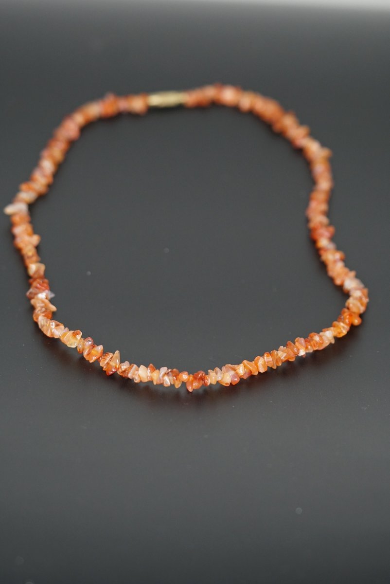 Carnelian crystal Necklace - Lucky Thanka
