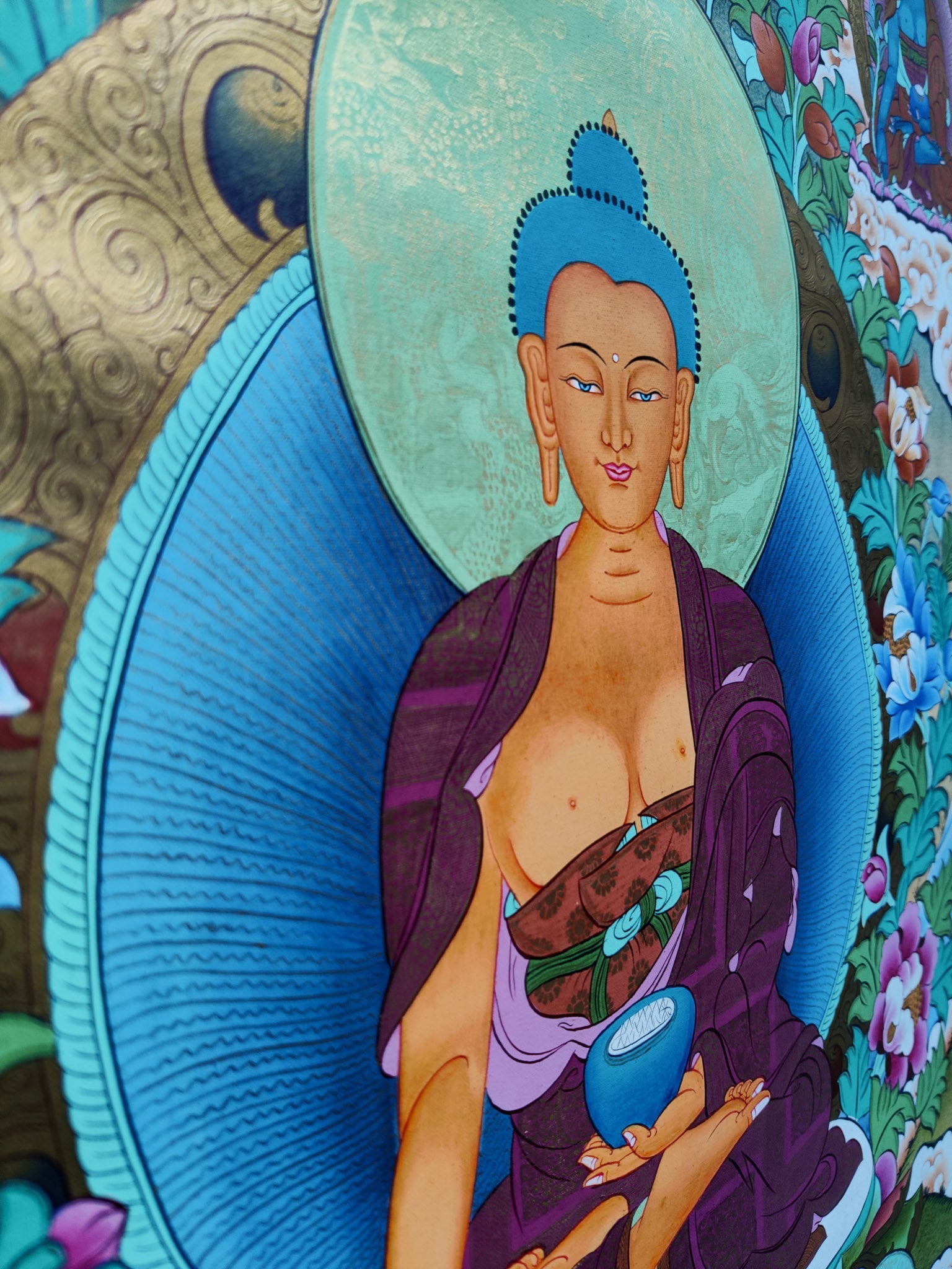 High Quality Shakyamuni Buddha Thangka - Lucky Thanka