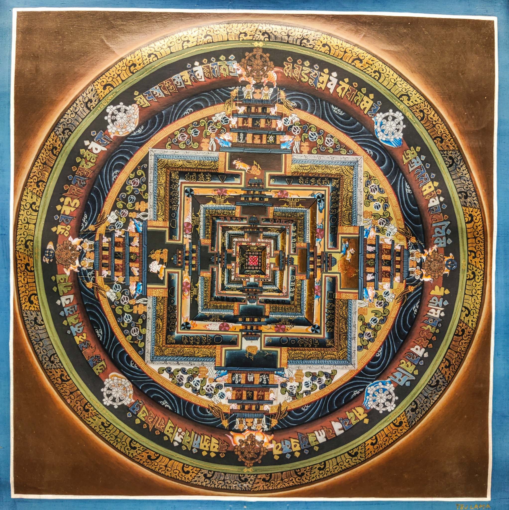Tibetan Mandala - Lucky Thanka