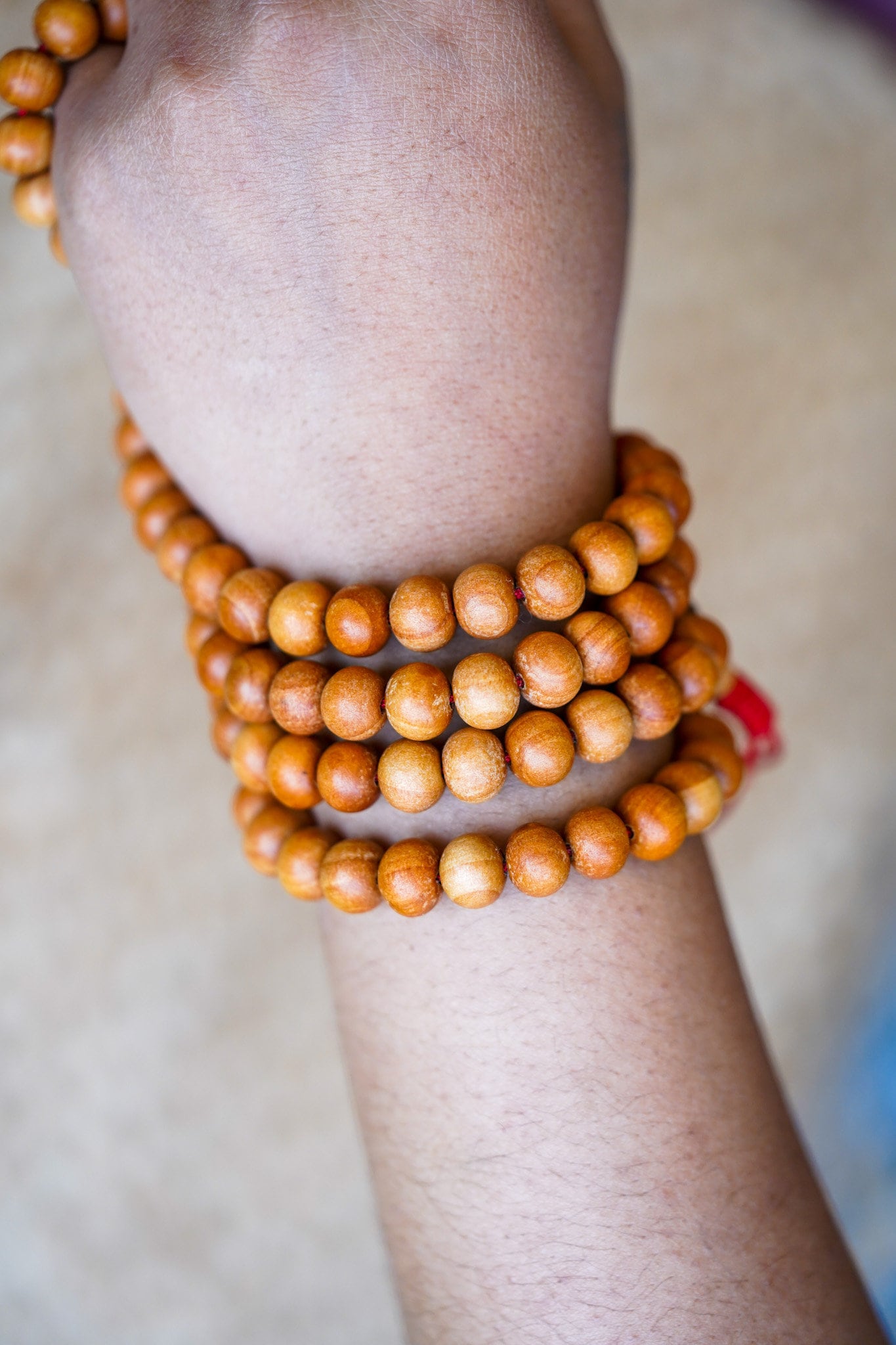 Natural Fragrance Sandalwood Mala - Lucky Thanka