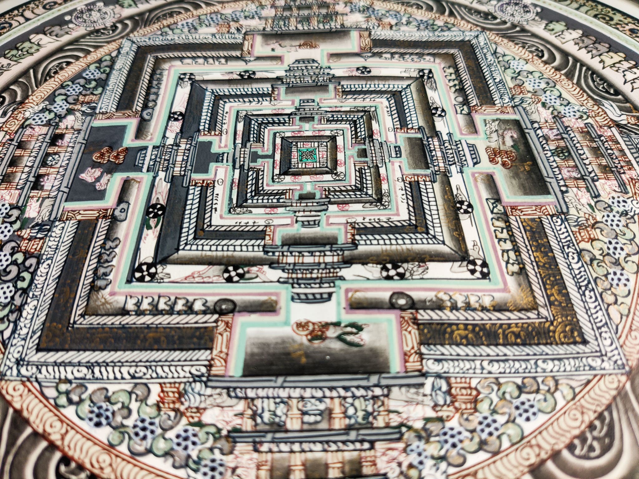 Premium Quality Kalachakra Mandala - Lucky Thanka