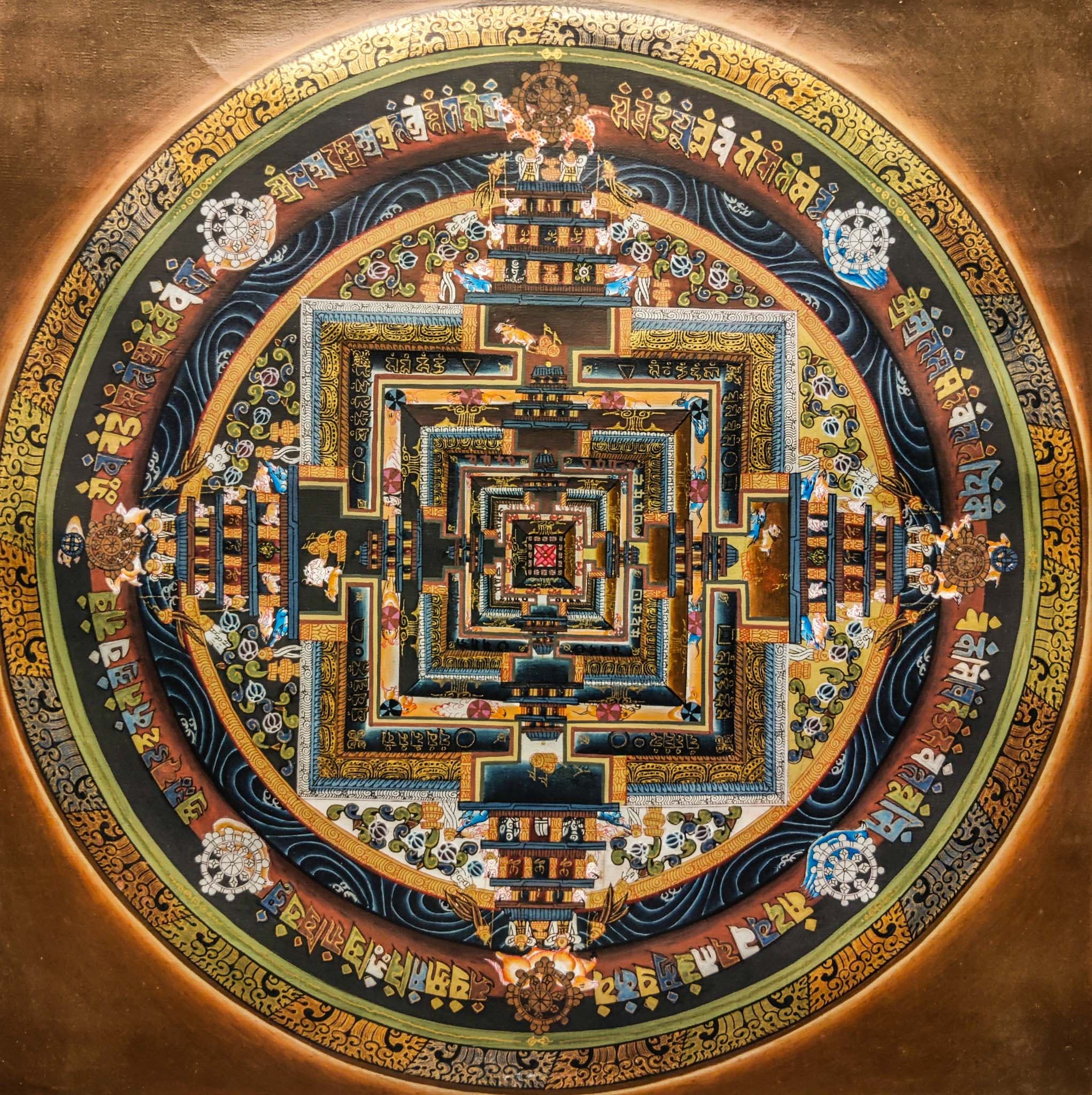 Tibetan Mandala - Lucky Thanka