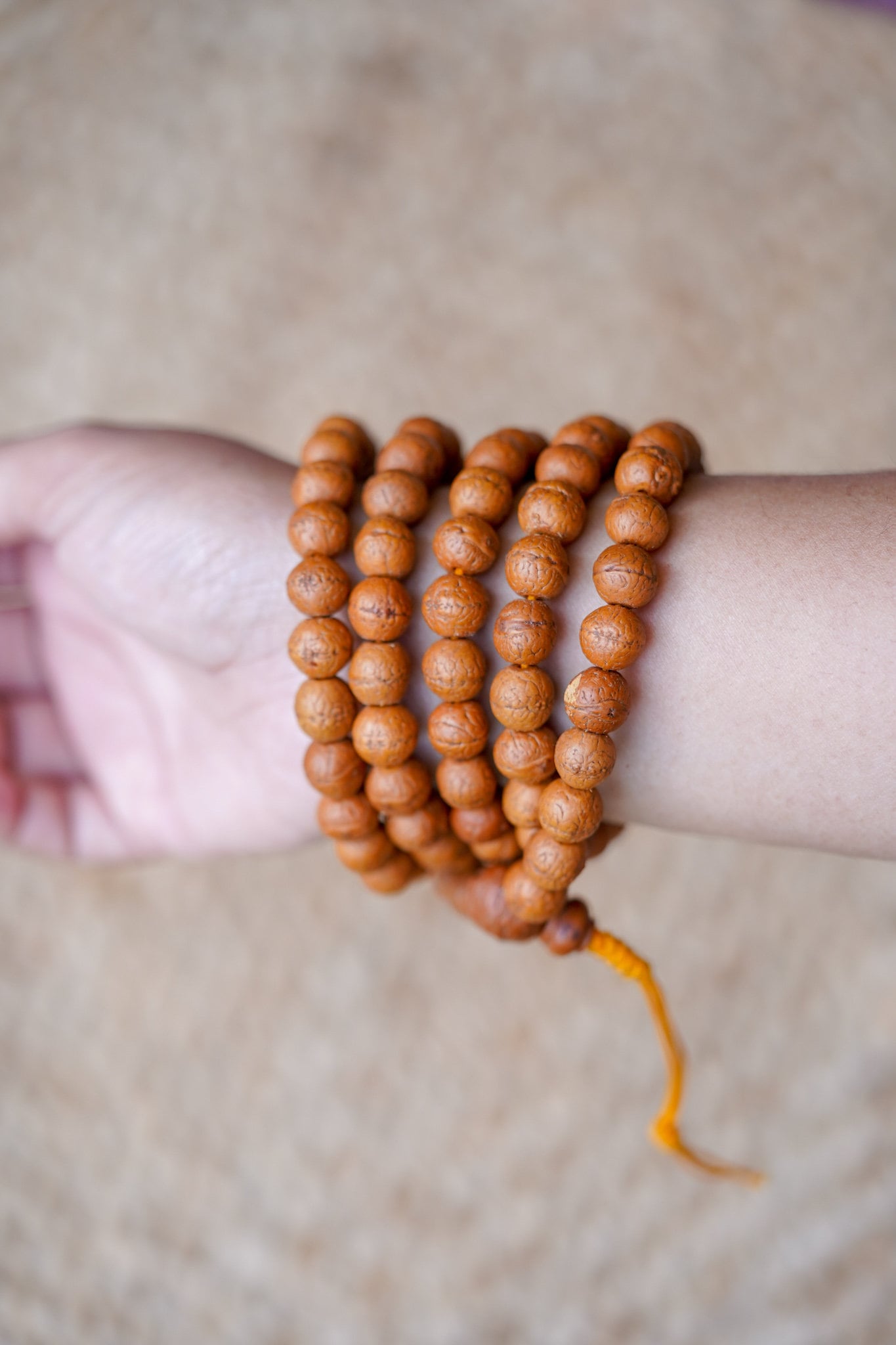 108 Bodhi Beads From Nepal - Lucky Thanka