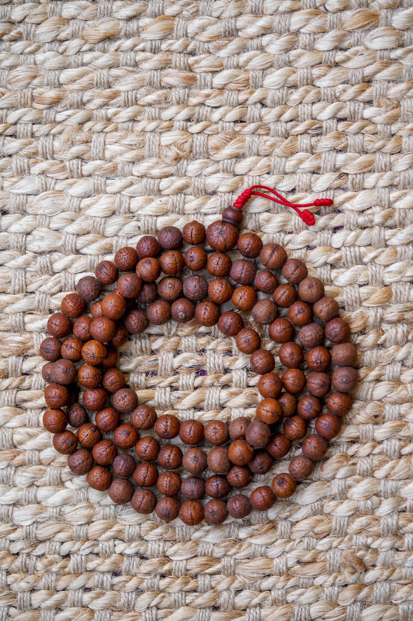 Antique Dark Bodhi Mala - Lucky Thanka