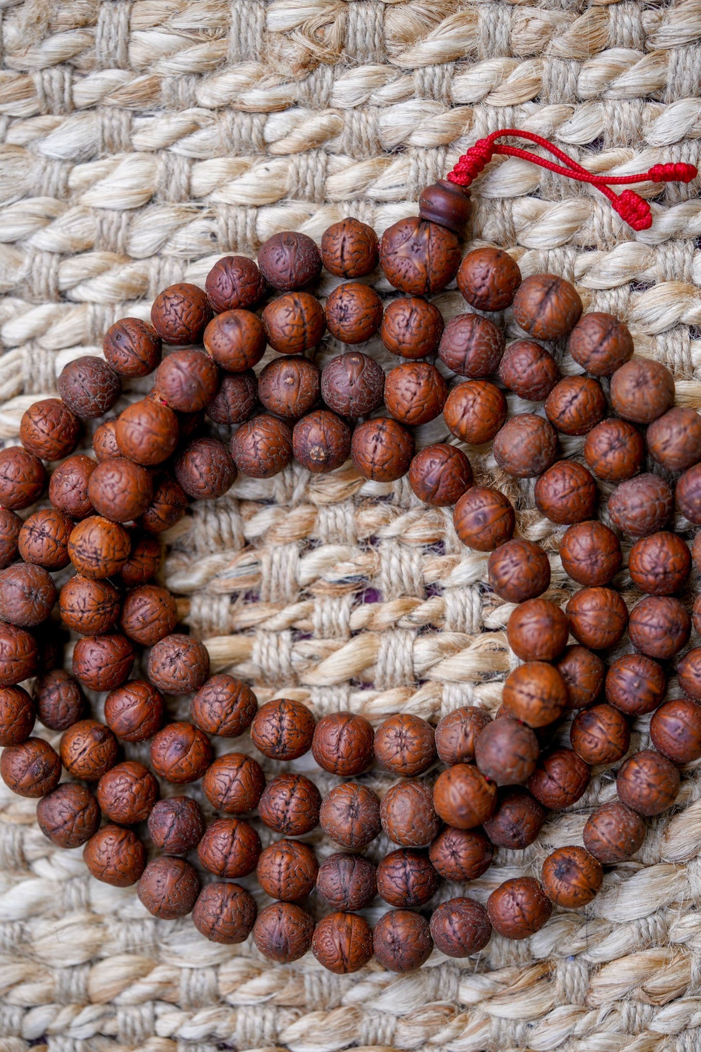 Antique Dark Bodhi Mala - Lucky Thanka
