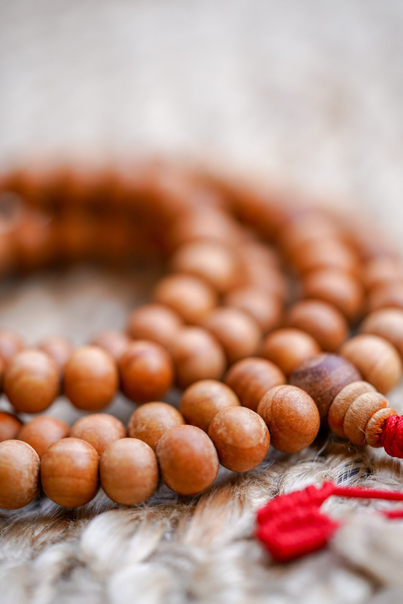Natural Fragrance Sandalwood Mala - Lucky Thanka