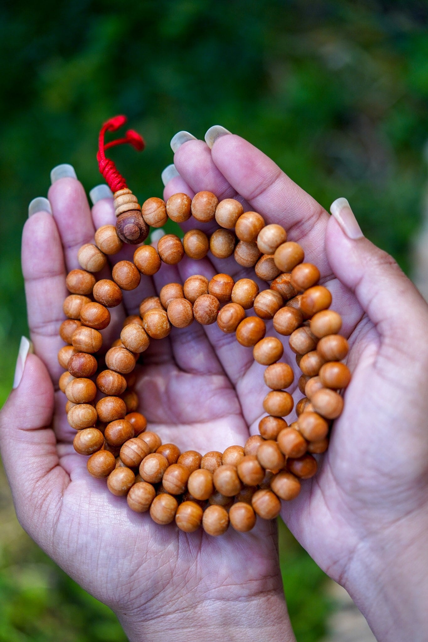 Natural Fragrance Sandalwood Mala - Lucky Thanka