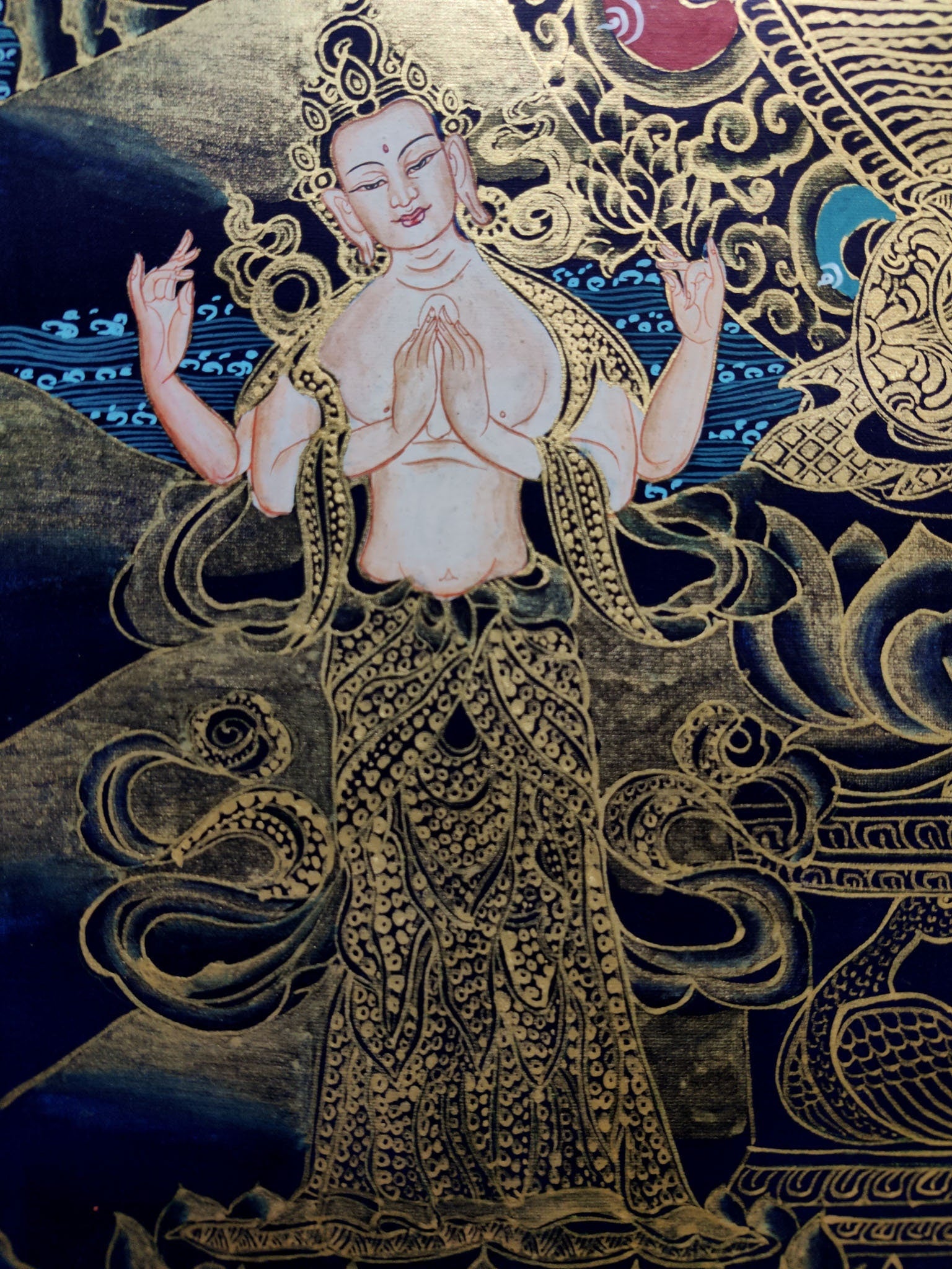 Buddha Amitabha - Lucky Thanka