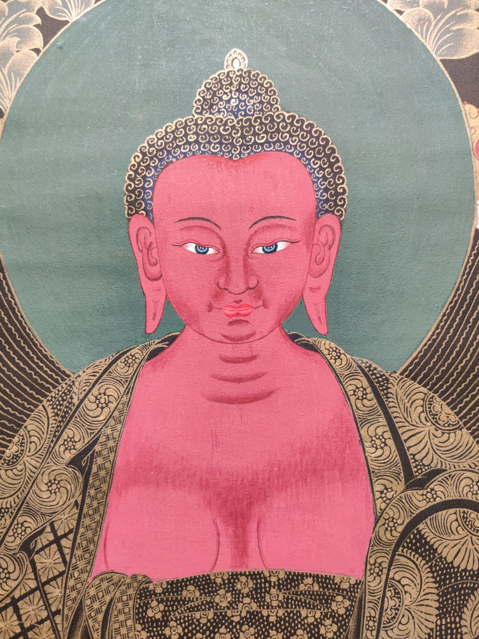 Amitabha Buddha Thangka - Lucky Thanka