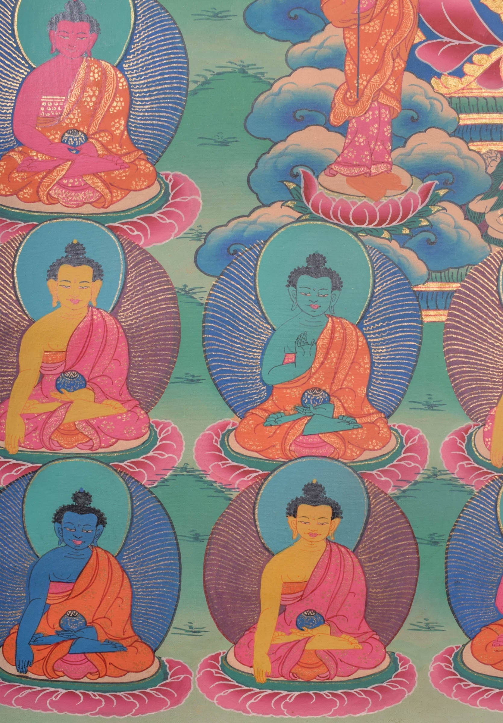 35 Buddha Thangka - Lucky Thanka