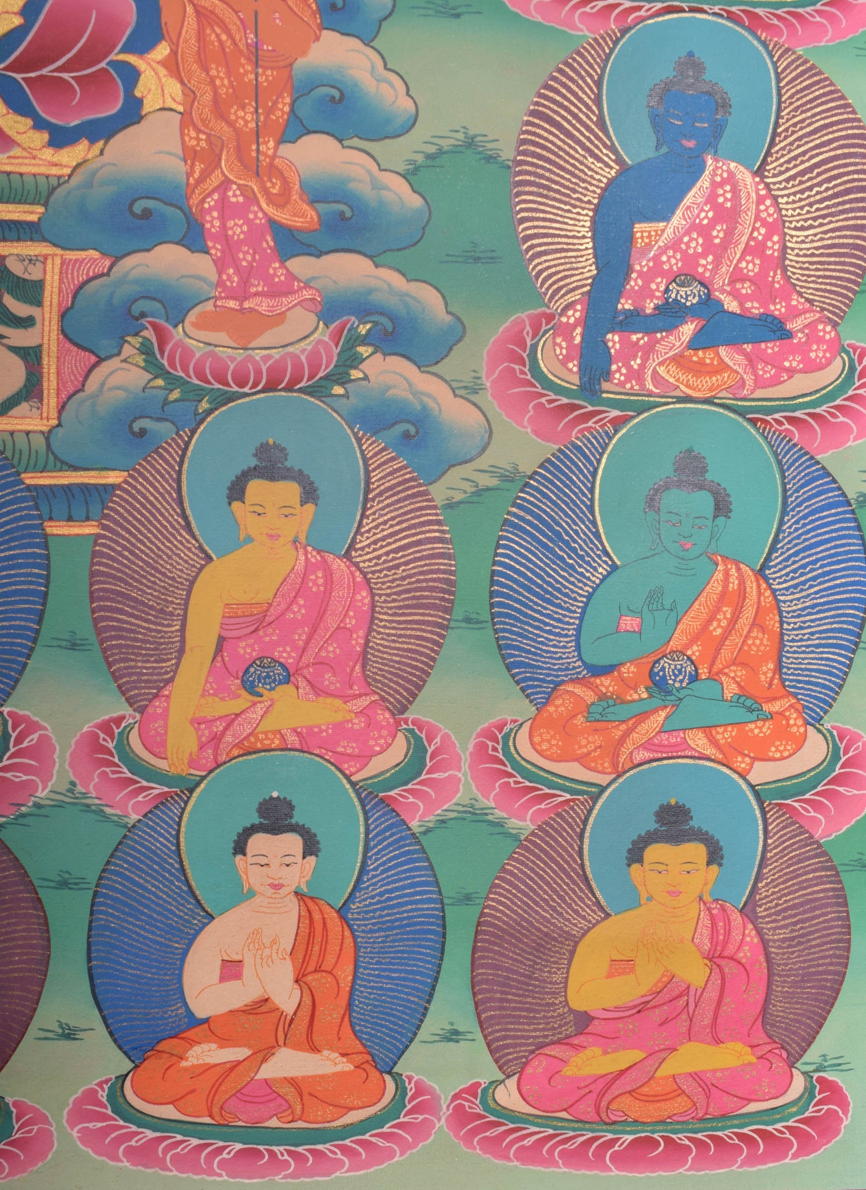 35 Buddha Thangka - Lucky Thanka
